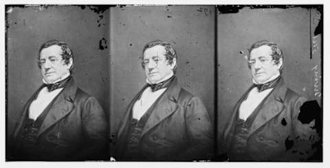 Washington Irving in the 1860s.