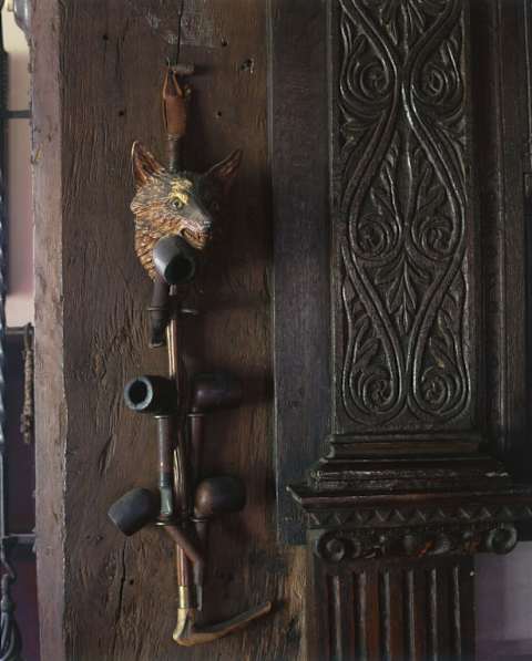 A detail of the architecture at Dorney Court