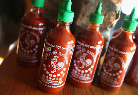 Huy Fong Foods’ sriracha sauce.