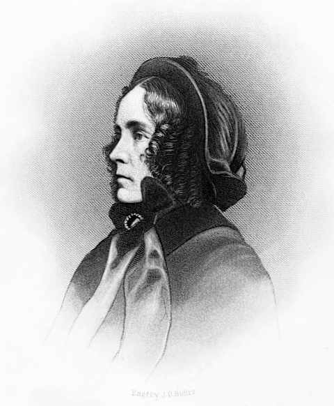 An engraving of Jane Pierce.