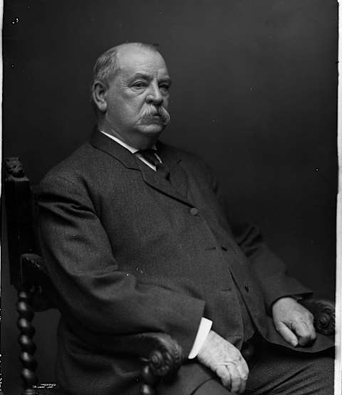 President Grover Cleveland—not the kind of guy who wanted to use a spirit board.