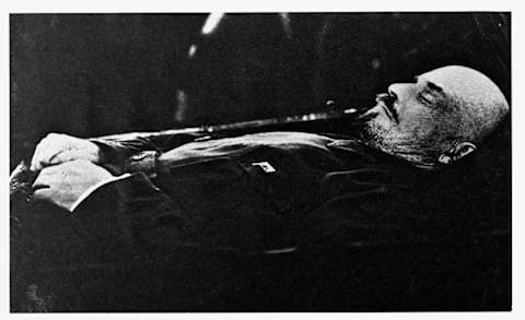 Body of Vladimir Lenin.