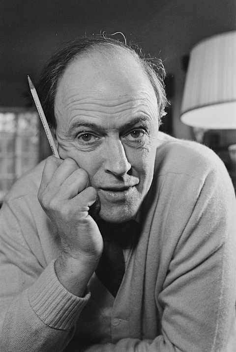 Roald Dahl and his preferred pencil.