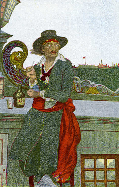 Captain William Kidd, illustrated by Howard Pyle.