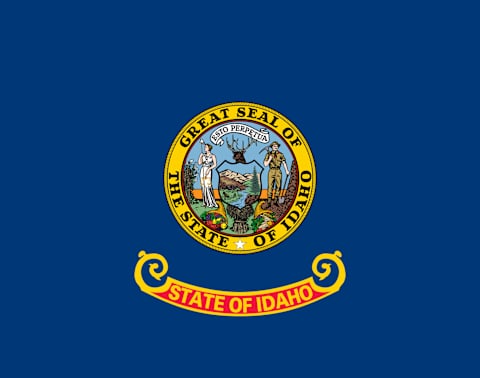 Idaho state flag.