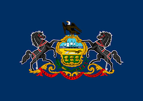 Pennsylvania State Flag.