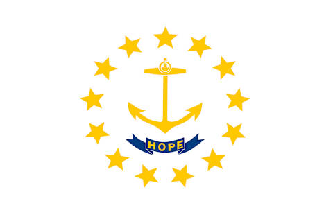 Rhode Island flag.