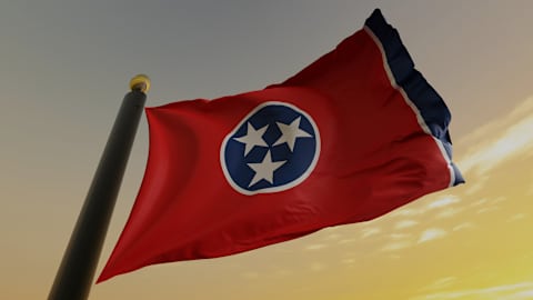 Tennessee state flag.