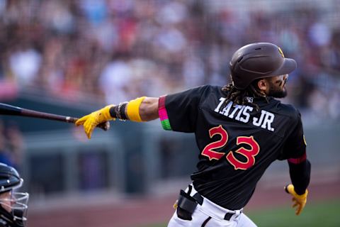 San Diego Padres superstar Fernando Tatis Jr. plays with the El Paso Chihuahuas during his rehab