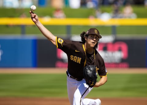 San Diego Padres pitcher Brent Honeywell Jr.