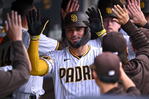 San Diego Padres catcher Gary Sanchez