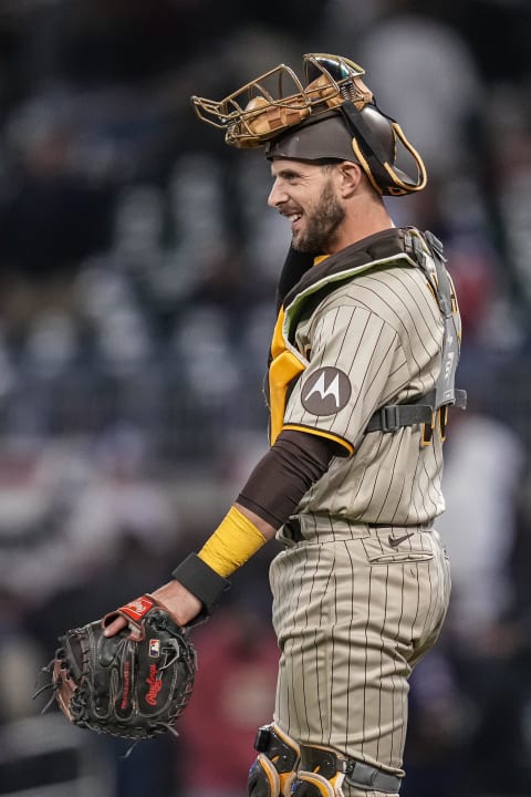 San Diego Padres catcher Austin Nola