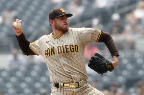 San Diego Padres starting pitcher Joe Musgrove