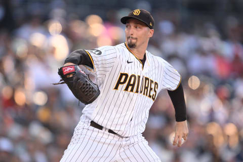 San Diego Padres starting pitcher Blake Snell