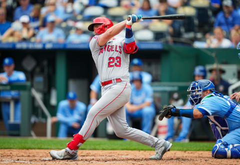 Los Angeles Angels first baseman Brandon Drury