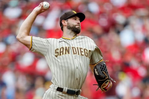 San Diego Padres starting pitcher Michael Wacha