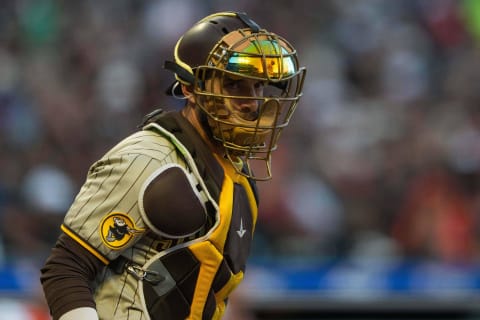 San Diego Padres catcher Austin Nola