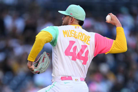 San Diego Padres starting pitcher Joe Musgrove