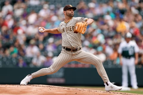 San Diego Padres pitcher Nick Martinez