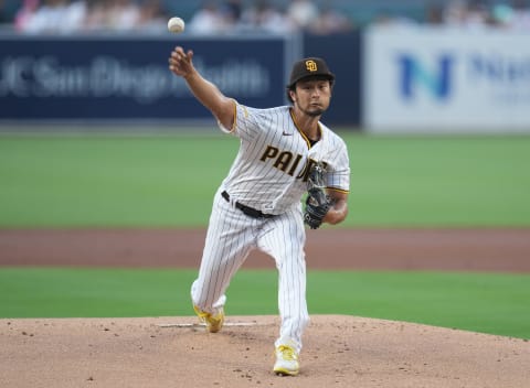 San Diego Padres starting pitcher Yu Darvish