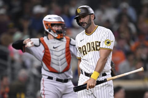 San Diego Padres pinch hitter Matt Carpenter