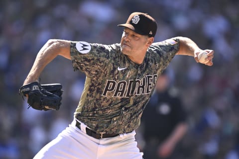 San Diego Padres starting pitcher Rich Hill