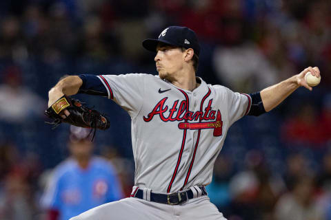 Atlanta Braves starting pitcher Max Fried had good stuff+ numbers in 2022, but those can't be used in arbitration hearung.