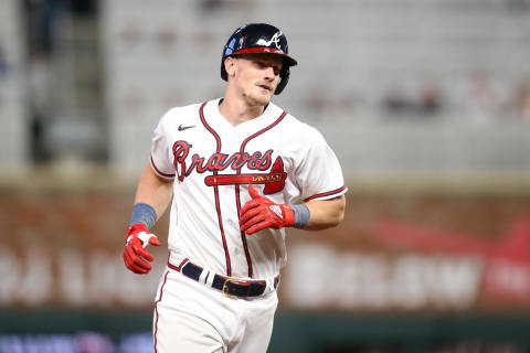 Atlanta Braves catcher Sean Murphy  hit his first career walk-off homer to beat the Reds on April 10,