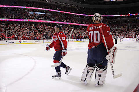 Evgeny Kuznetsov, Braden Holtby, Washington Capitals