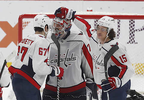 Max Pacioretty, Charlie Lindgren, Sonny Milano, Washington Capitals