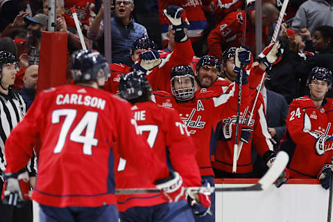 Tom Wilson, T.J. Oshie, Washington Capitals 