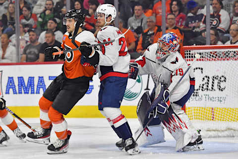 Connor McMichael, Washington Capitals Mandatory Credit: Eric Hartline-USA TODAY Sports