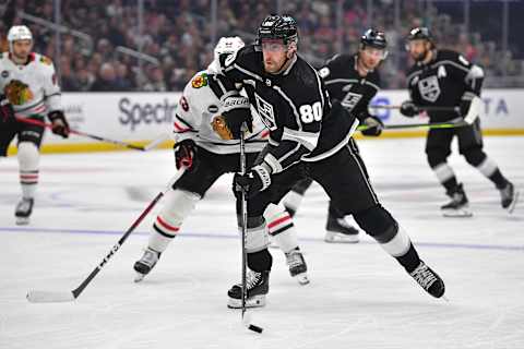 Pierre-Luc Dubois, Washington Capitals Mandatory Credit: Gary A. Vasquez-USA TODAY Sports