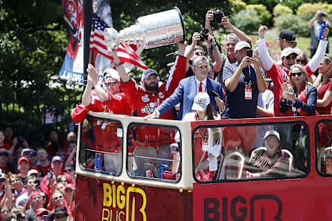 Alex Ovechkin, Ted Leonsis, Washington Capitals Mandatory Credit: Amber Searls-Imagn Images