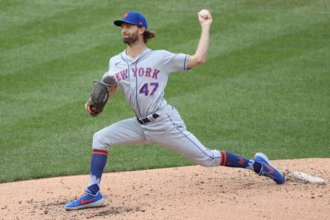 Sep 27, 2020; Washington, District of Columbia, USA; New York Mets relief pitcher Chasen Shreve (47)