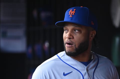 Apr 8, 2022; Washington, District of Columbia, USA;  New York Mets second baseman Robinson Cano (24)