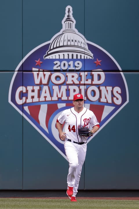 May 13, 2021; Washington, District of Columbia, USA; Washington Nationals relief pitcher Daniel Hudson (44) 