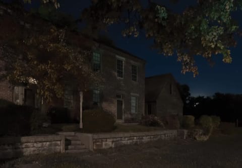 ELIAS CONWELL HOUSE. ALONG OLD MICHIGAN ROAD, A MAJOR NORTH-SOUTH ARTERY BETWEEN KENTUCKY AND MICHIGAN, NAPOLEON, INDIANA, 2013