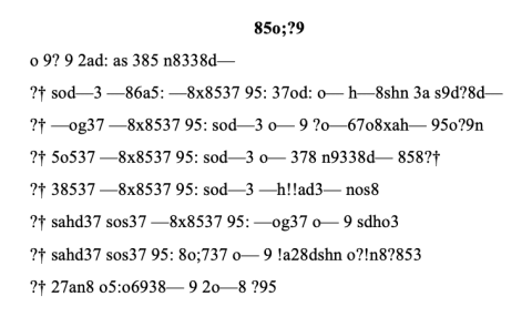 Try solving Poe's cipher for yourself.