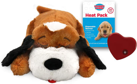 SmartPetLove Snuggle Puppy Heartbeat Stuffed Toy