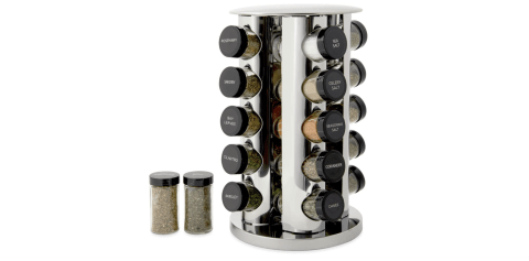 Kamenstein Revolving 20-Jar Spice Rack