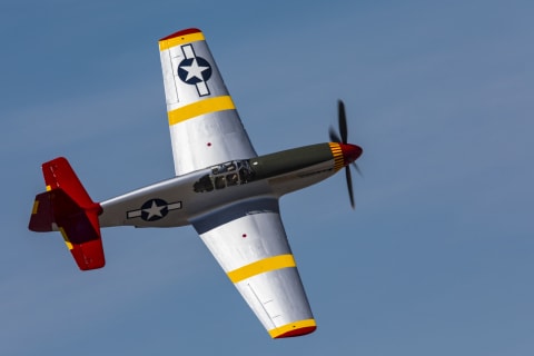 A P-51 Mustang.