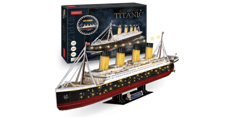 'Titanic' 3D Ship Puzzle Model