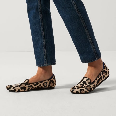 The Loafer in Desert Cat from Rothy's