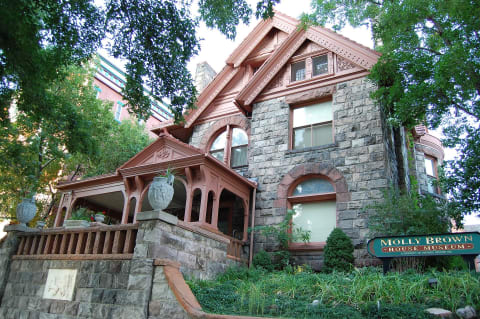 The Molly Brown House in Denver, Colorado. 