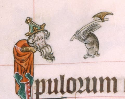 Beware of the medieval killer bunnies!