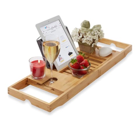 Casafield Bamboo Bathtub Caddy