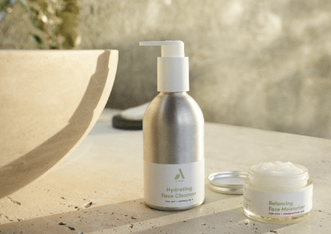 You can shop for eco-friendly skincare products via Amazon Aware. 