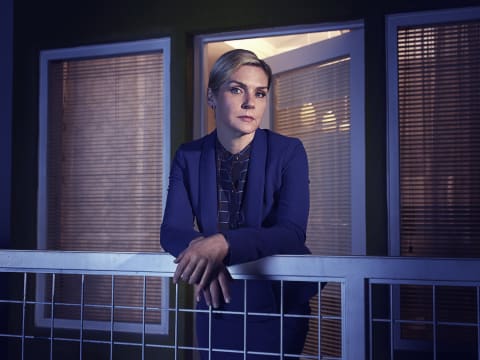 Rhea Seehorn as Kim Wexler—if there really is a Kim Wexler—in 'Better Call Saul.'