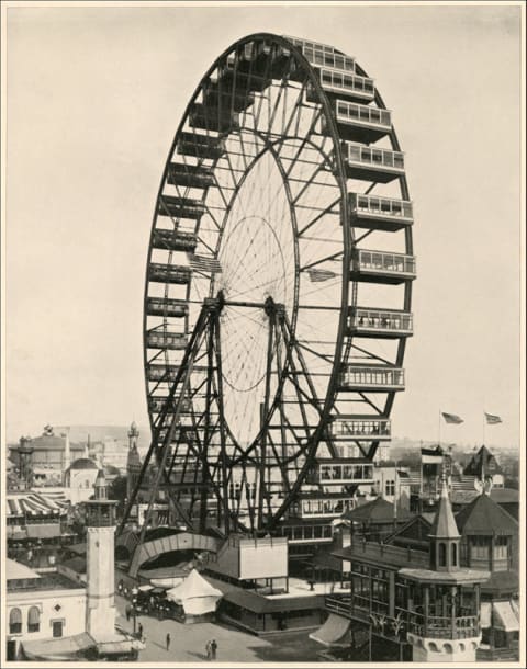 The Ferris Wheel at the 1893 World's Columbian Exposition